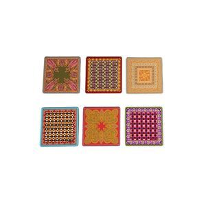 Etro Home Unisex Aj Mahal Coasters Set Diam. 10 (6 Pcs)